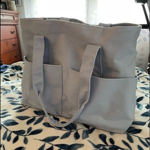 Dagne Dover Large Vida Cotton Tote - Skyway NWOT